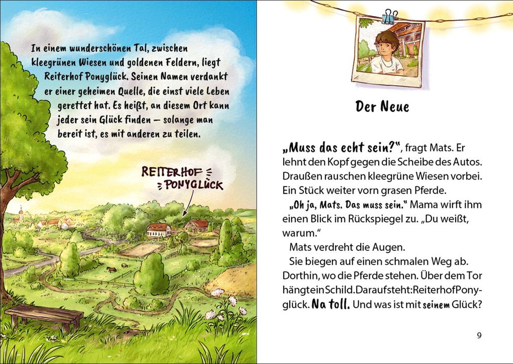 Weitere Ansicht: Reiterhof Ponyglück (Band 2) - Ein Polizeipferd in der Reitschule | Sabine Giebken