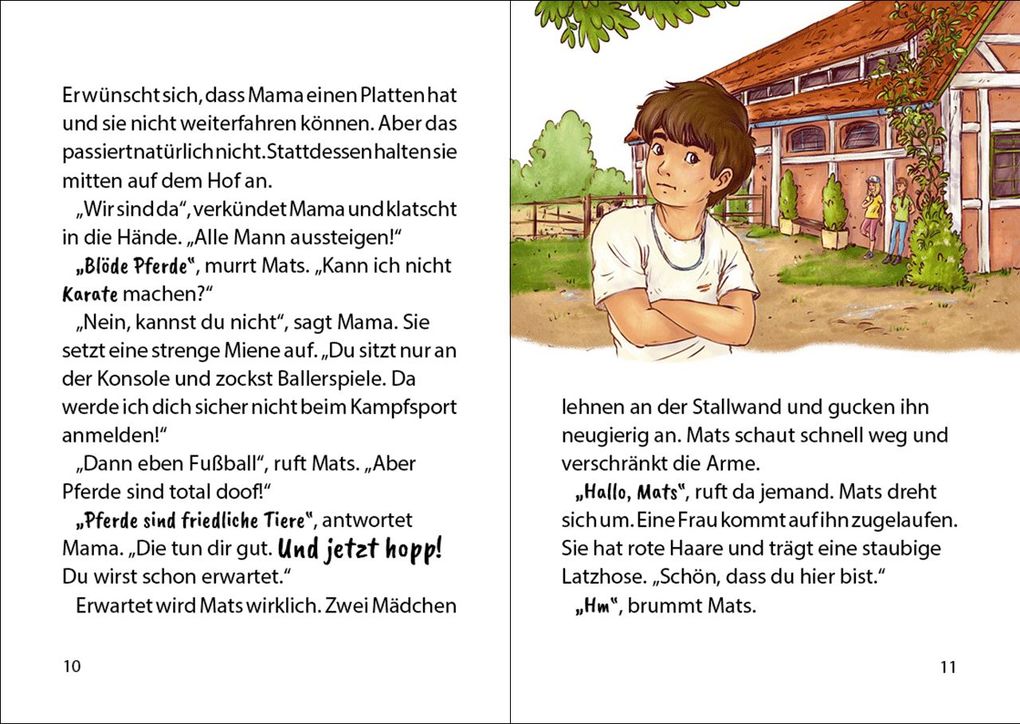 Weitere Ansicht: Reiterhof Ponyglück (Band 2) - Ein Polizeipferd in der Reitschule | Sabine Giebken