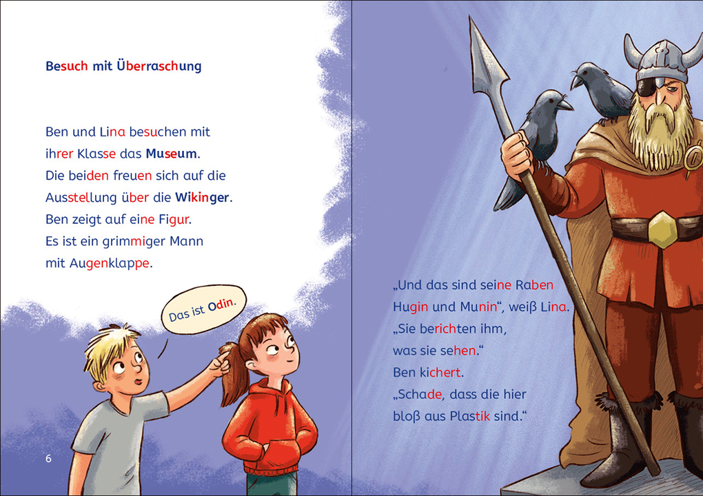 Weitere Ansicht: Leselöwen 2. Klasse - Hilfe! Diebe im Museum | Heiko Wolz