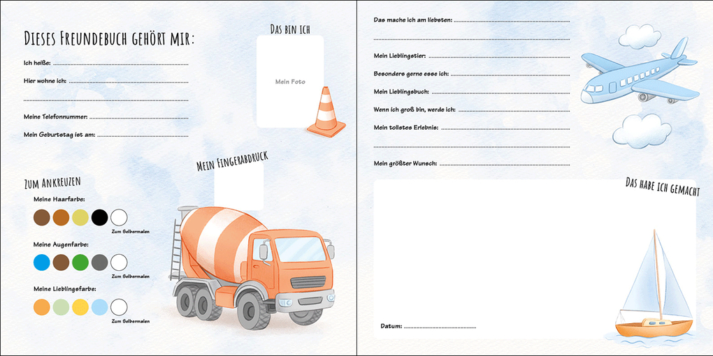 Weitere Ansicht: Meine Kindergarten-Freunde (neu) - Fahrzeuge