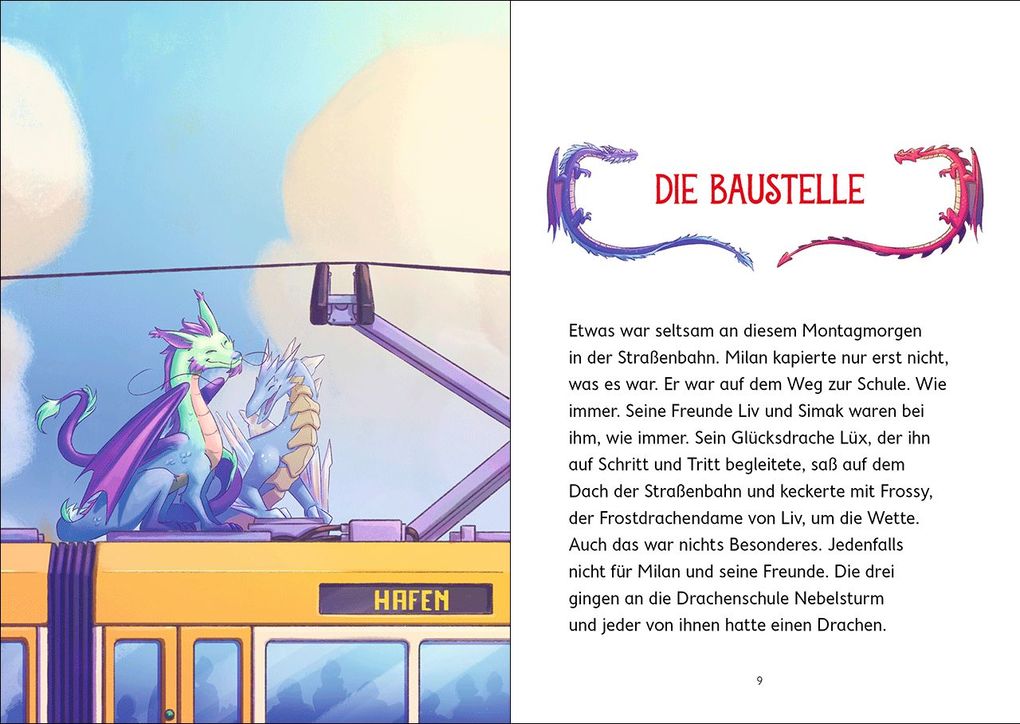 Weitere Ansicht: Drachenschule Nebelsturm (Band 5) - Der versteinerte Drache | Christian Tielmann