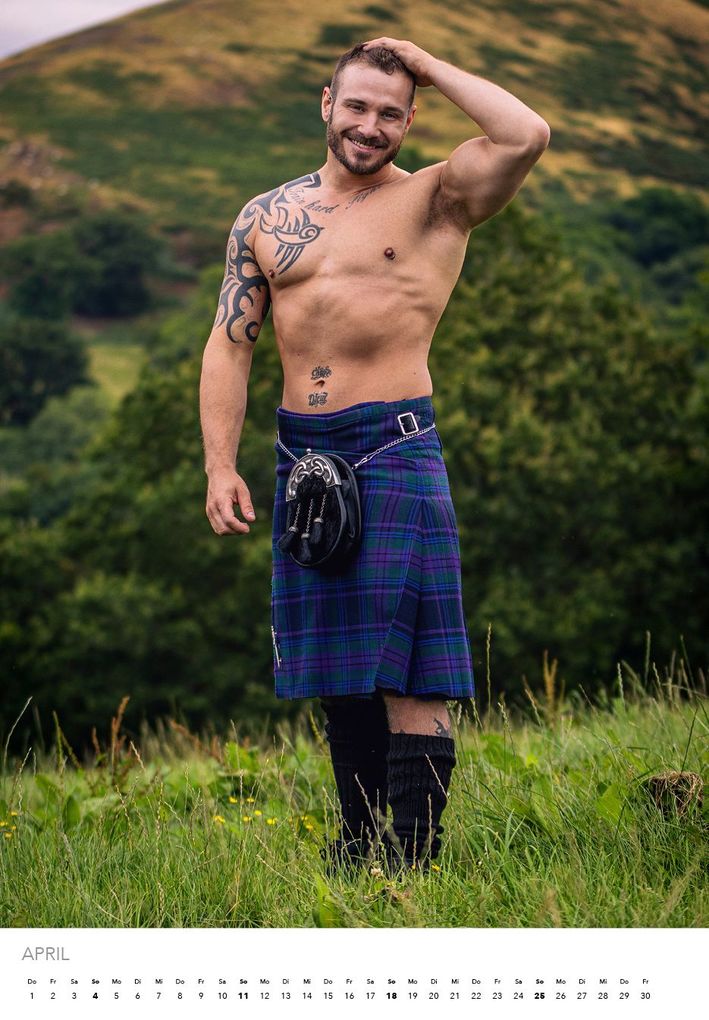 Weitere Ansicht: Men in Kilts Kalender 2027