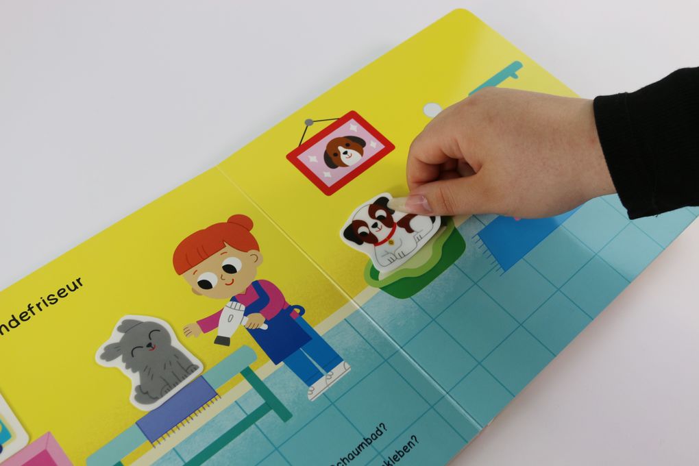 Weitere Ansicht: Stickerspaß für kleine Hände - Tierkinder