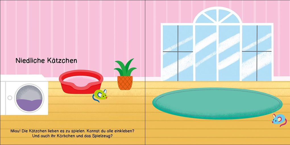 Weitere Ansicht: Stickerspaß für kleine Hände - Tierkinder