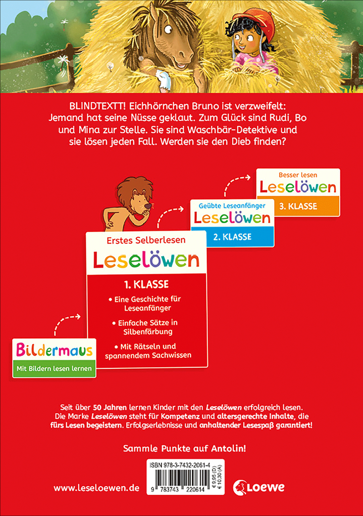 Weitere Ansicht: Leselöwen 1. Klasse - Eine ponystarke Reitstunde | Sabine Giebken