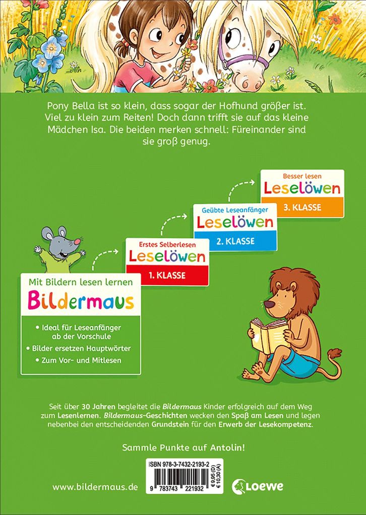 Weitere Ansicht: Bildermaus - Ein Pony zum Liebhaben | Carla Felgentreff