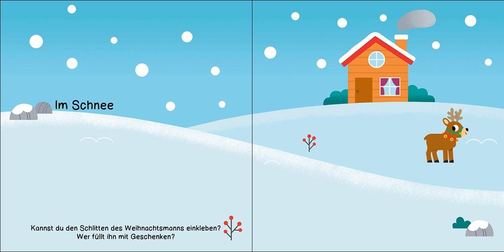 Weitere Ansicht: Stickerspaß für kleine Hände - Weihnachten