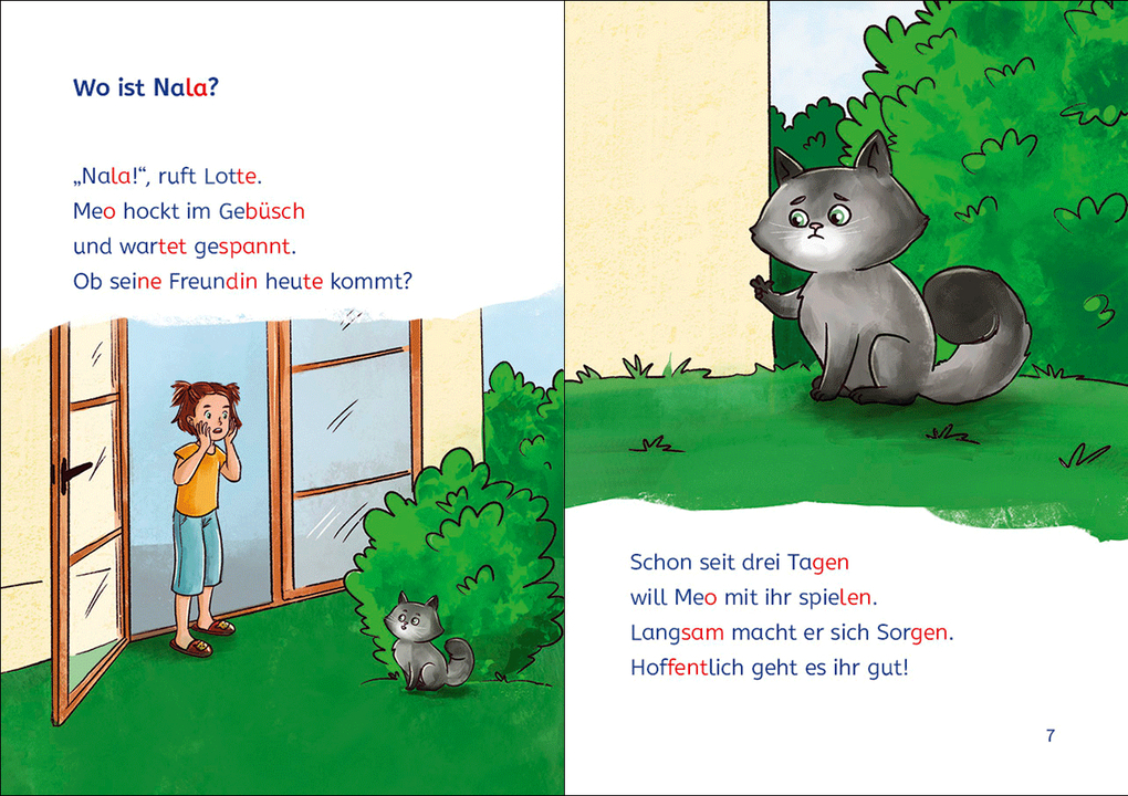 Weitere Ansicht: Leselöwen 1. Klasse - Die Katzen-Detektive | Katja Richert
