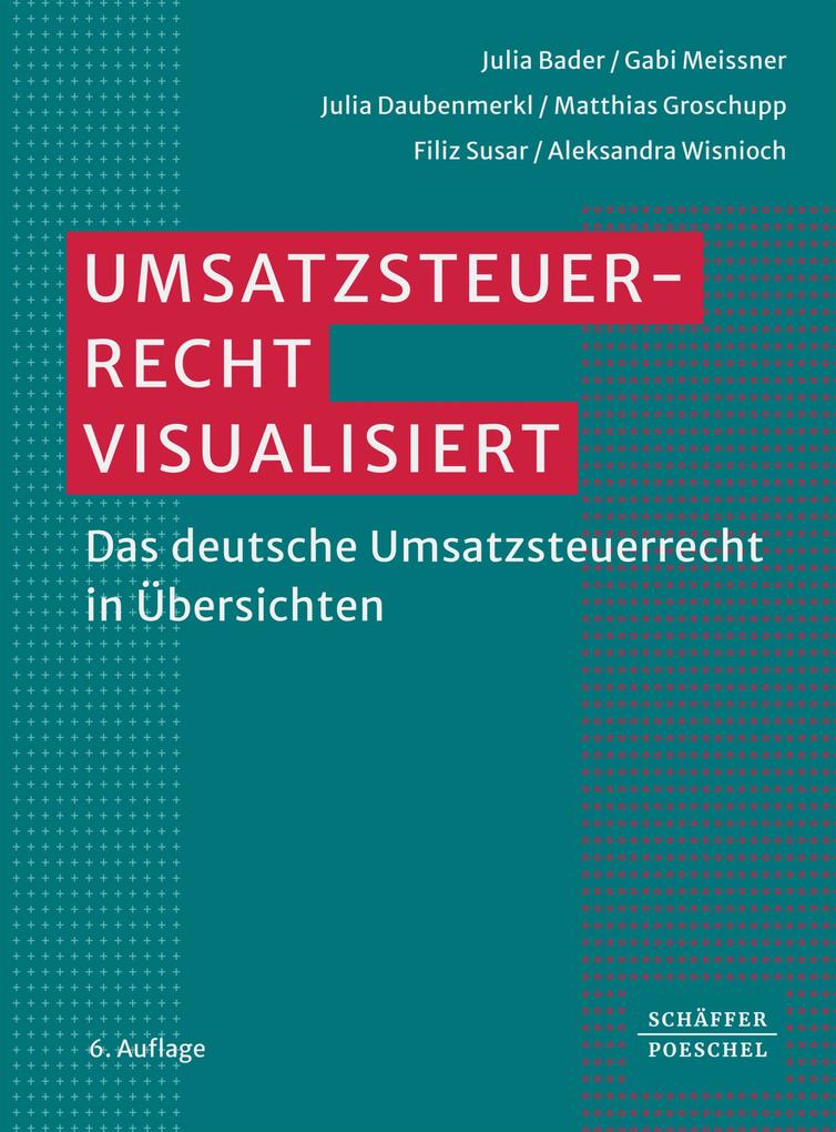 Produktbild: Umsatzsteuerrecht visualisiert | Julia Bader, Gabi Meissner, Julia Daubenmerkl, Matthias Groschupp, Filiz Susar