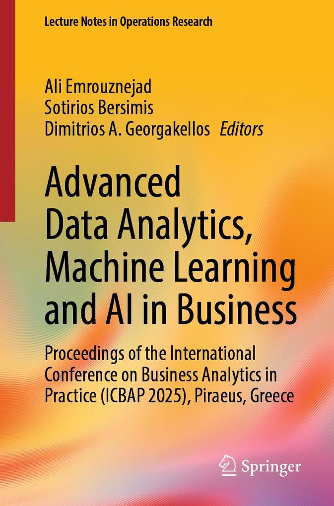 Produktbild: Advanced Data Analytics, Machine Learning and AI in Business