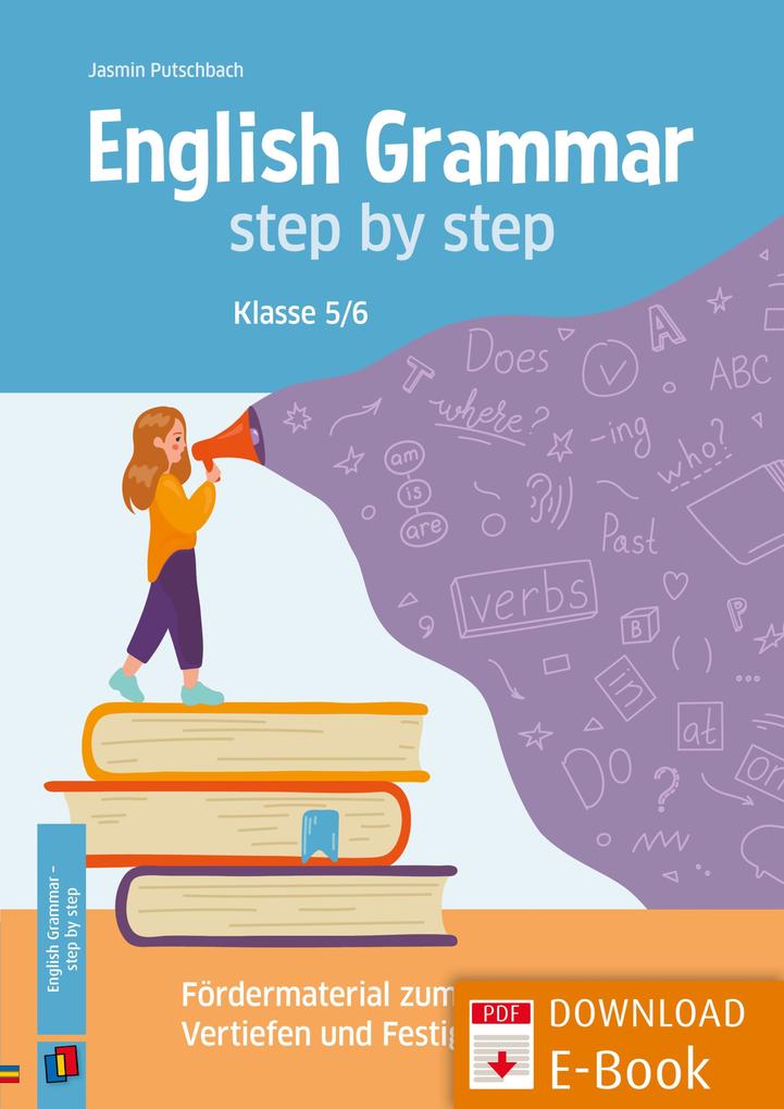 Produktbild: English Grammar - step by step | Jasmin Putschbach