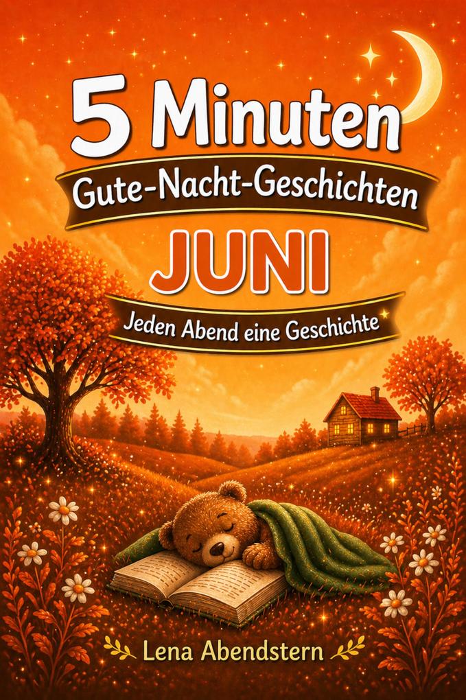 Produktbild: 5 Minuten Gute-Nacht-Geschichten - Juni | Lena Abendstern