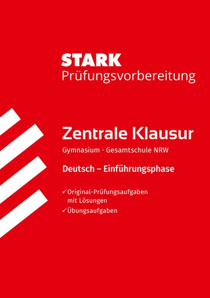 Produktbild: STARK Deutsch 11. Klasse - Zentrale Klausur NRW - Prüfungsvorbereitung