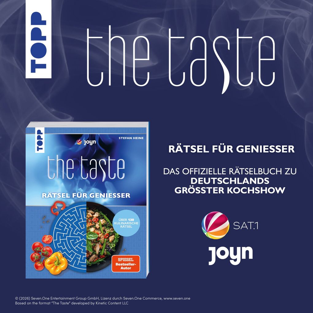 Weitere Ansicht: The Taste - Rätsel für Genießer | Stefan Heine