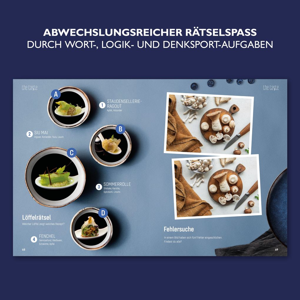 Weitere Ansicht: The Taste - Rätsel für Genießer | Stefan Heine