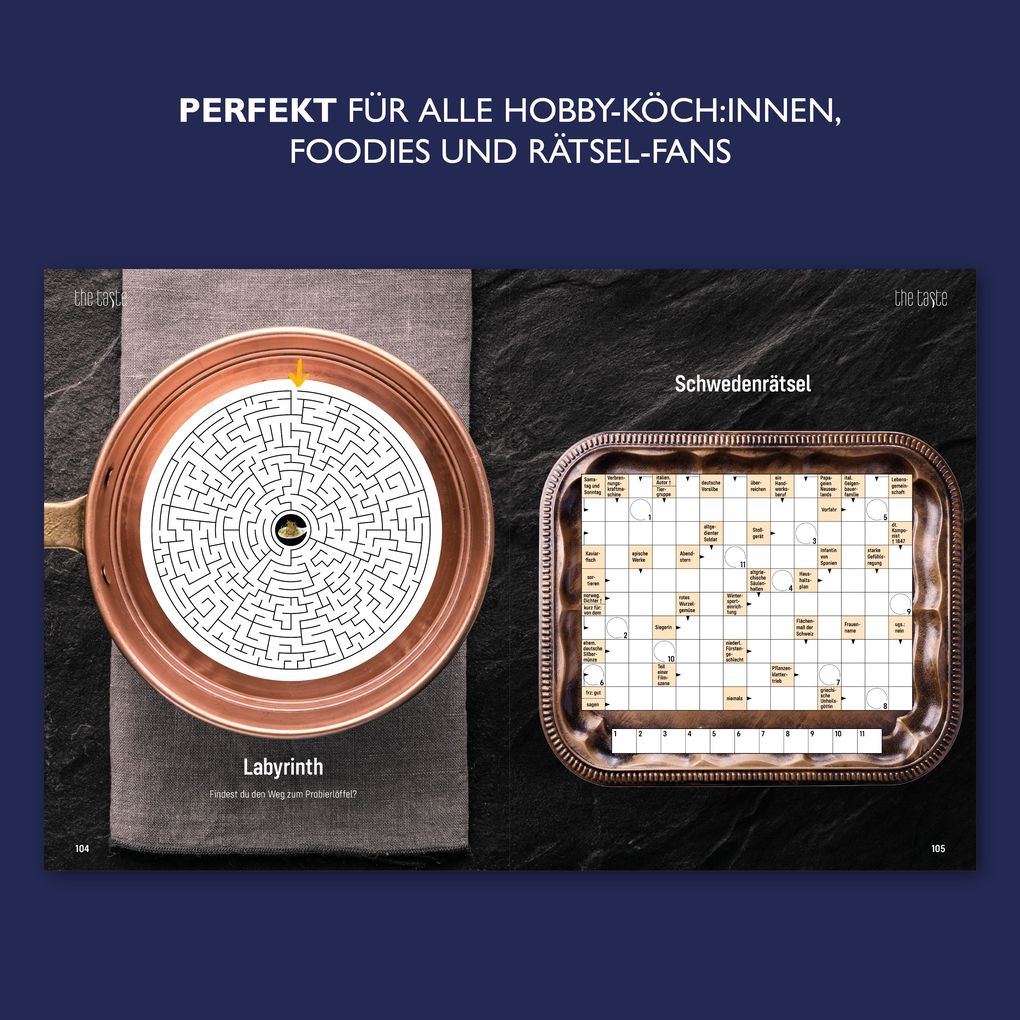Weitere Ansicht: The Taste - Rätsel für Genießer | Stefan Heine
