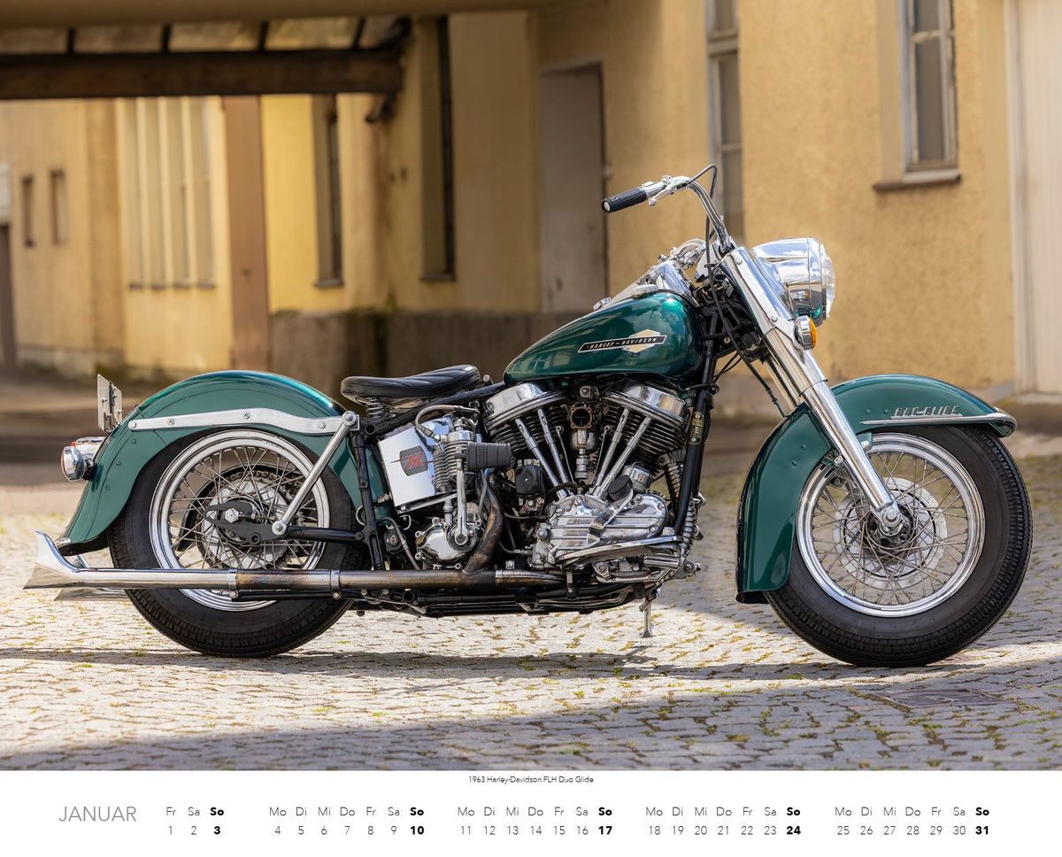 Weitere Ansicht: Best of Harley Davidson Kalender 2027 | Dieter Rebmann