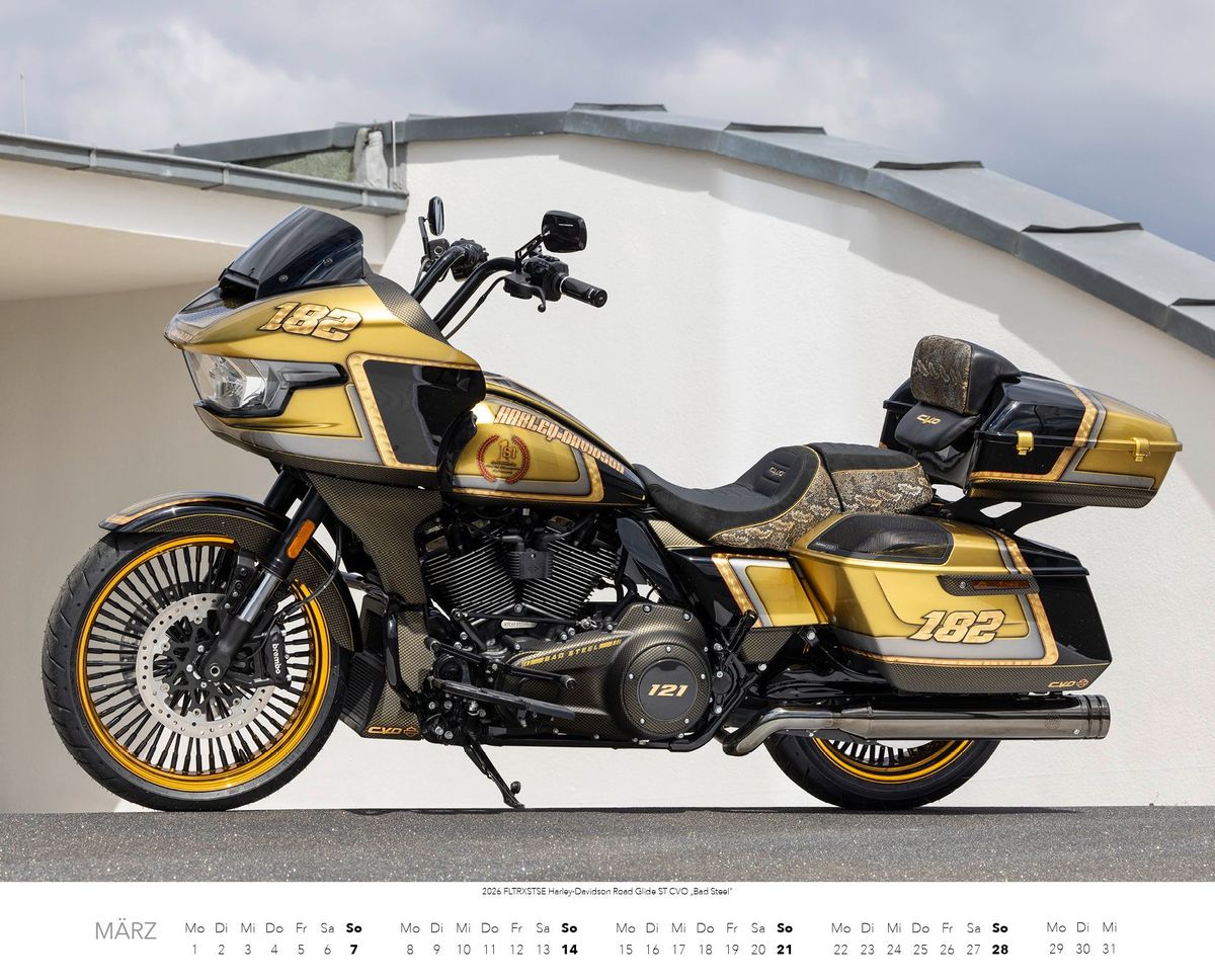 Weitere Ansicht: Best of Harley Davidson Kalender 2027 | Dieter Rebmann