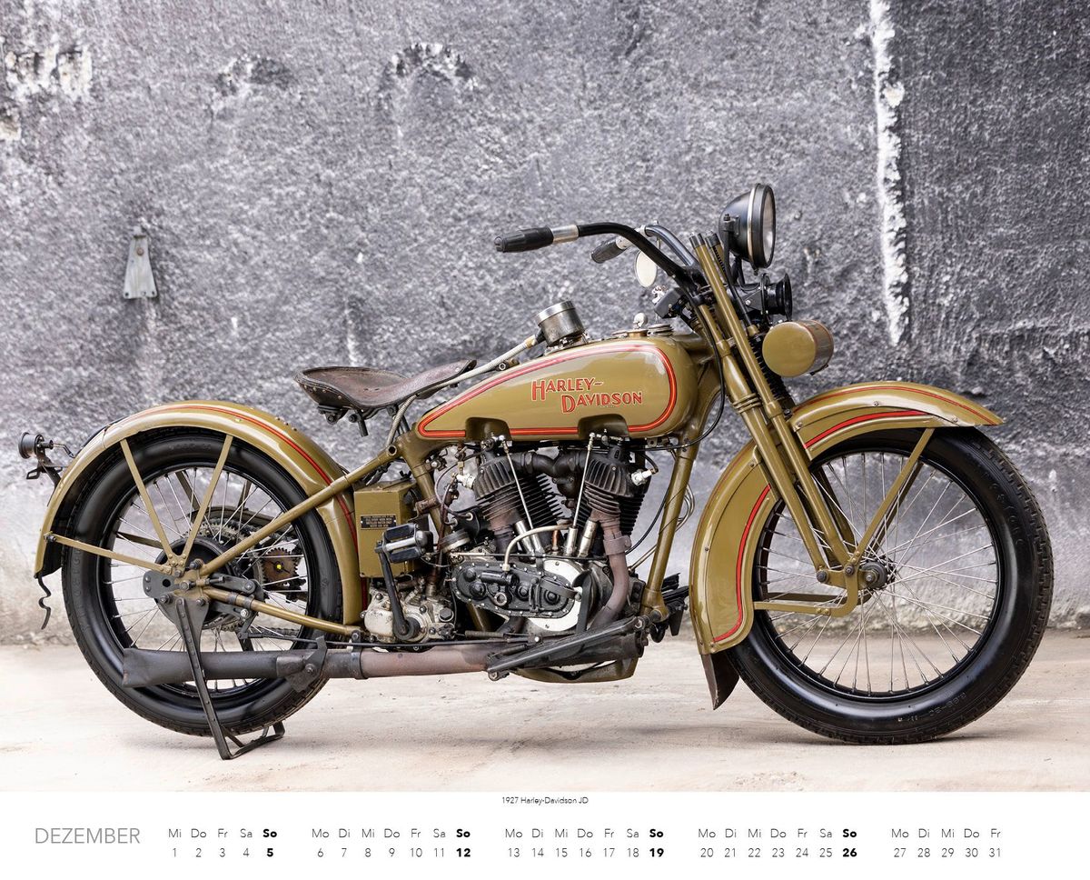 Weitere Ansicht: Best of Harley Davidson Kalender 2027 | Dieter Rebmann
