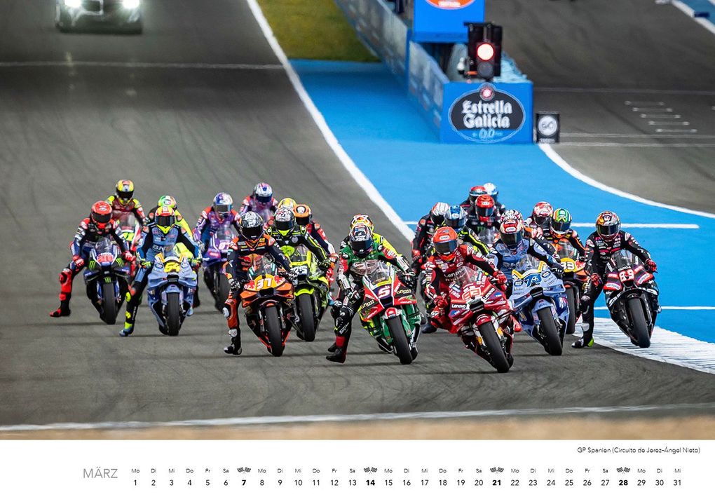 Weitere Ansicht: Motorrad Grand Prix Kalender 2027 | Ronny Lekl
