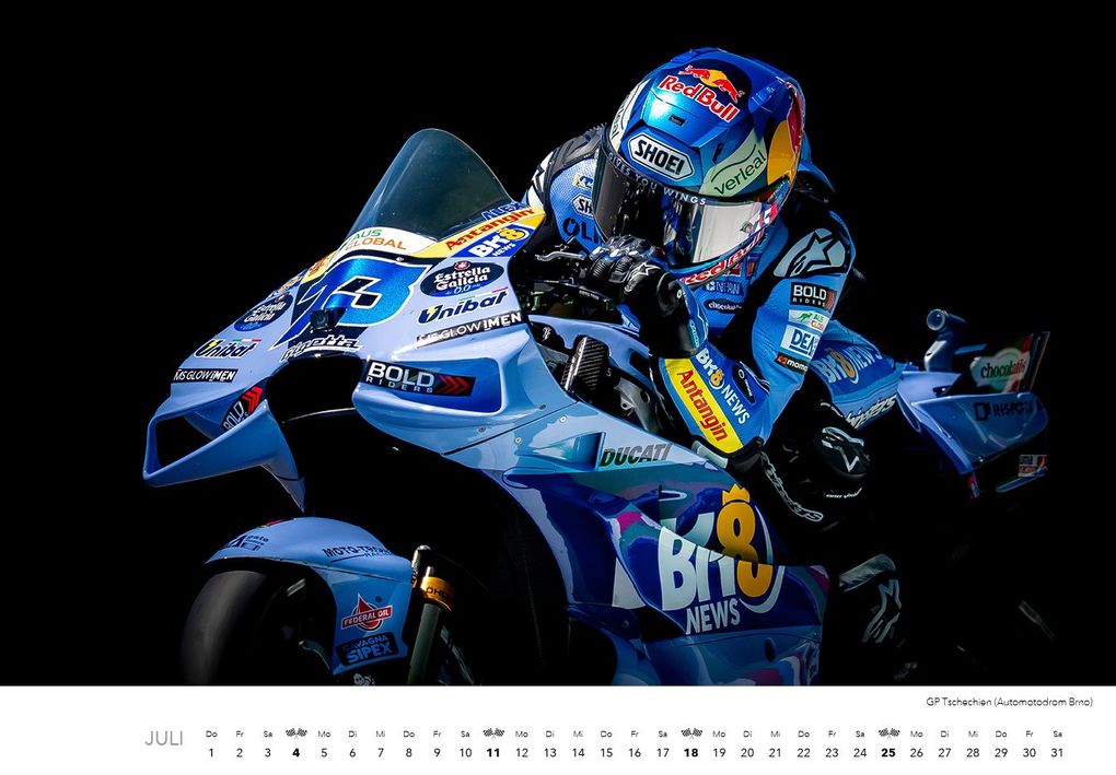 Weitere Ansicht: Motorrad Grand Prix Kalender 2027 | Ronny Lekl