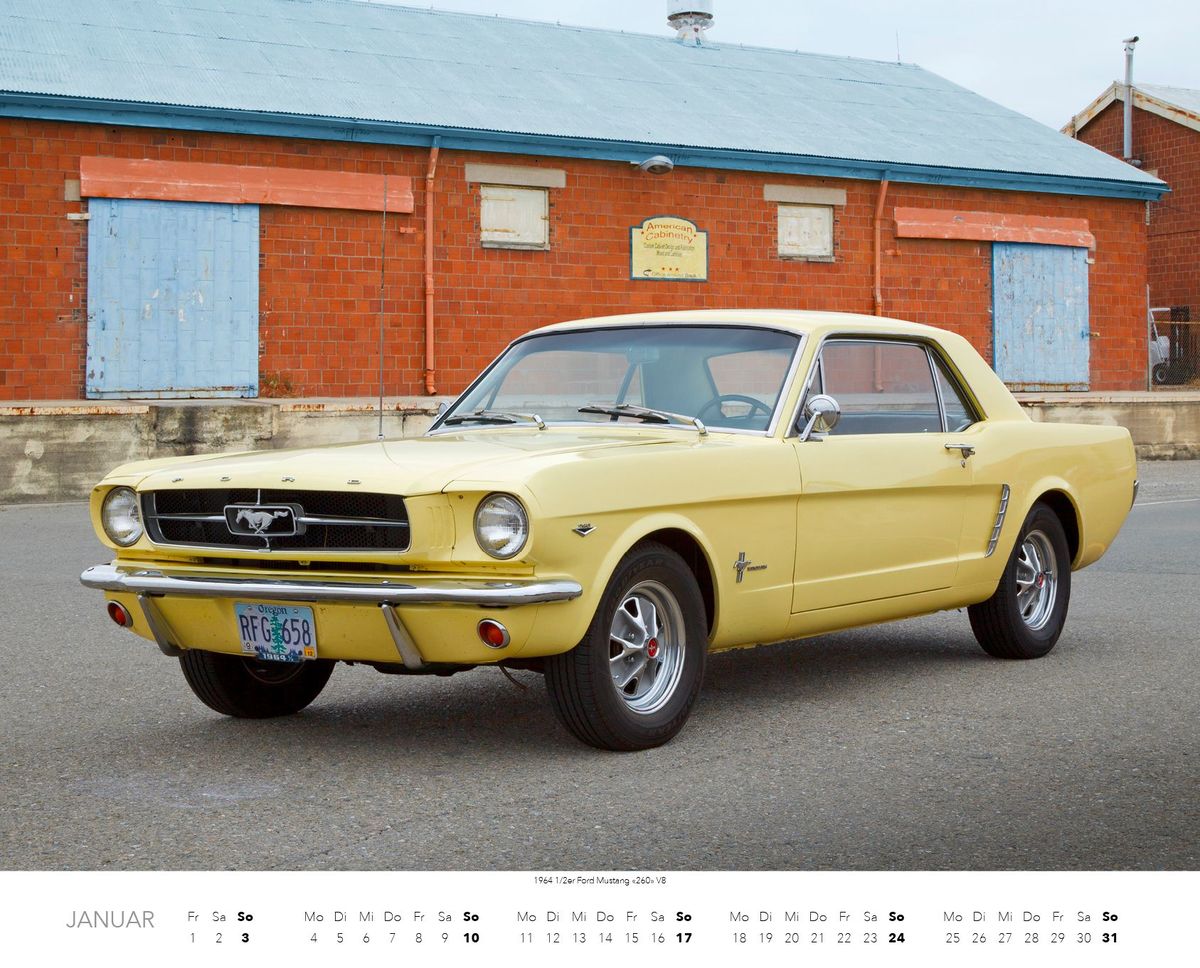 Weitere Ansicht: Ford Mustang Kalender 2027 | Frank Mundus