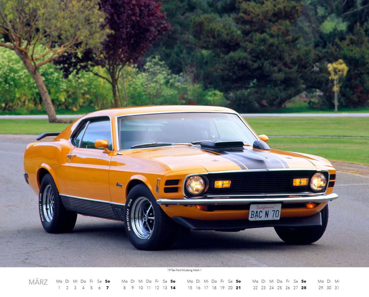 Weitere Ansicht: Ford Mustang Kalender 2027 | Frank Mundus
