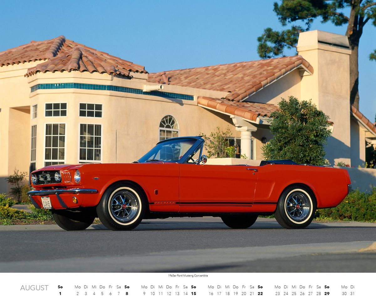 Weitere Ansicht: Ford Mustang Kalender 2027 | Frank Mundus