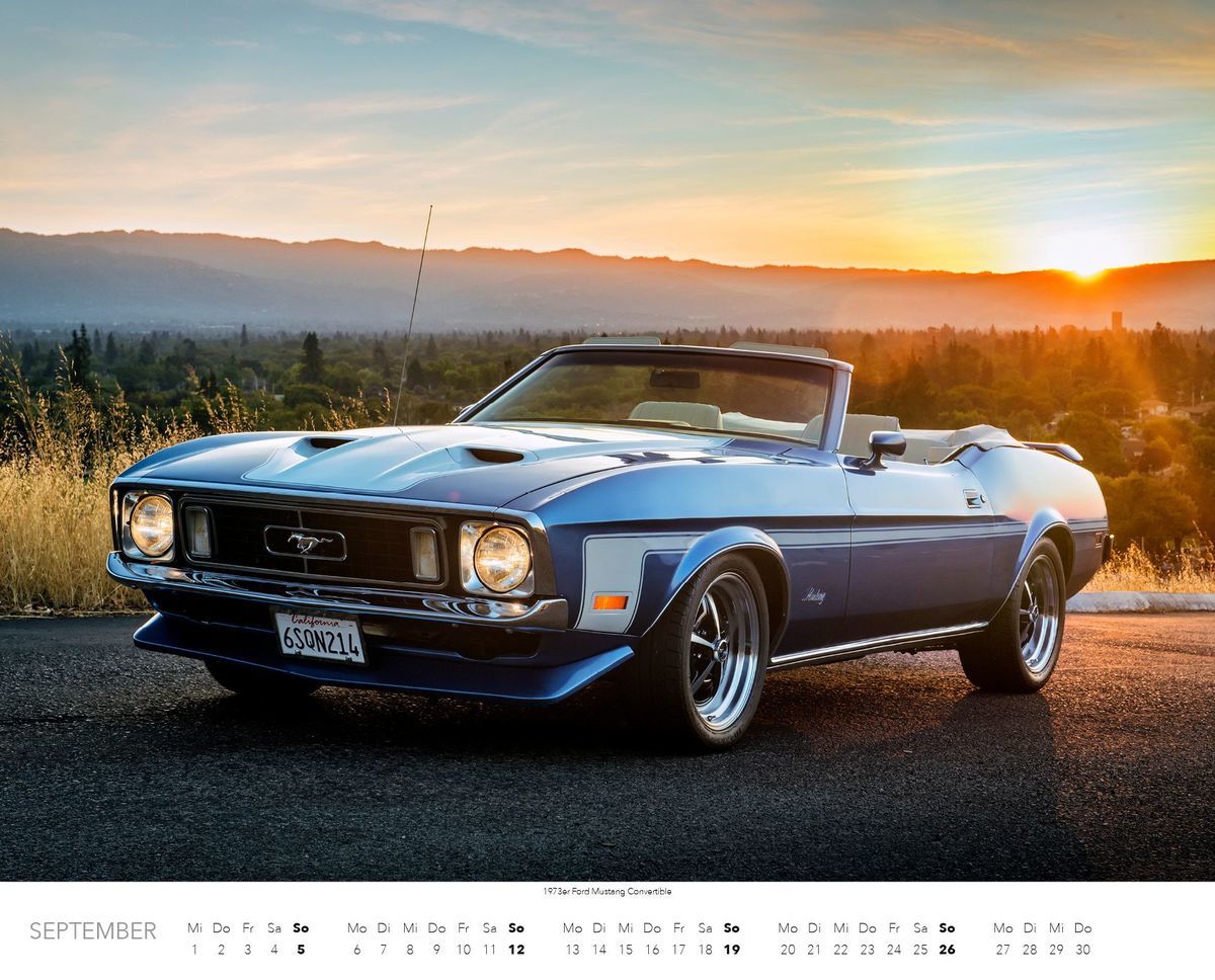Weitere Ansicht: Ford Mustang Kalender 2027 | Frank Mundus