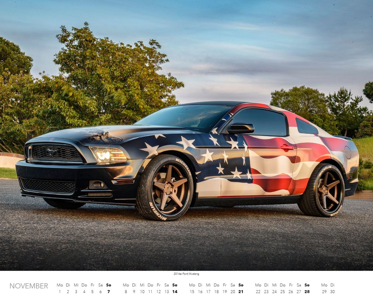 Weitere Ansicht: Ford Mustang Kalender 2027 | Frank Mundus