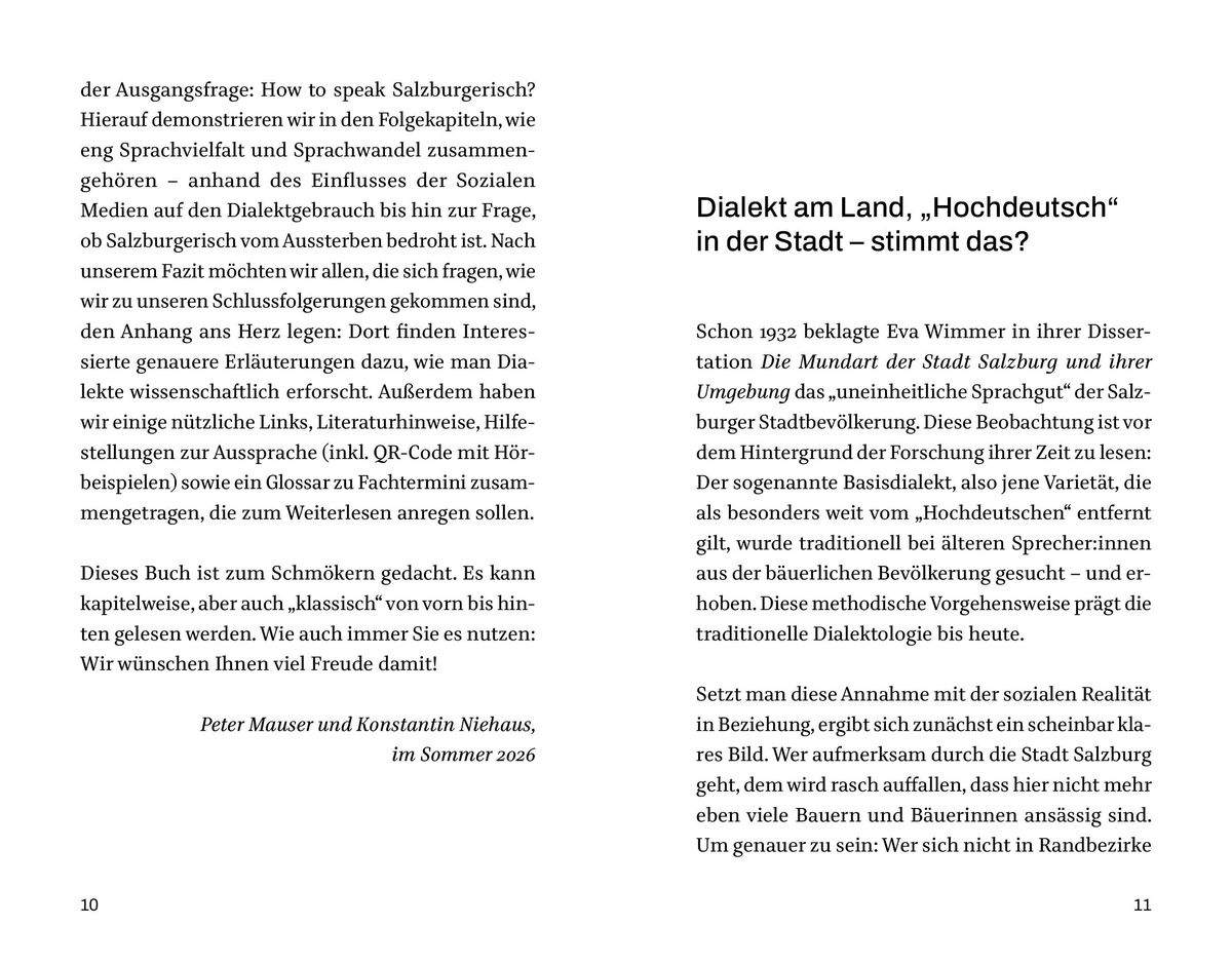 Weitere Ansicht: How to speak Salzburgerisch | Peter Mauser, Konstantin Niehaus