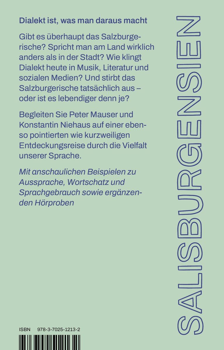 Weitere Ansicht: How to speak Salzburgerisch | Peter Mauser, Konstantin Niehaus