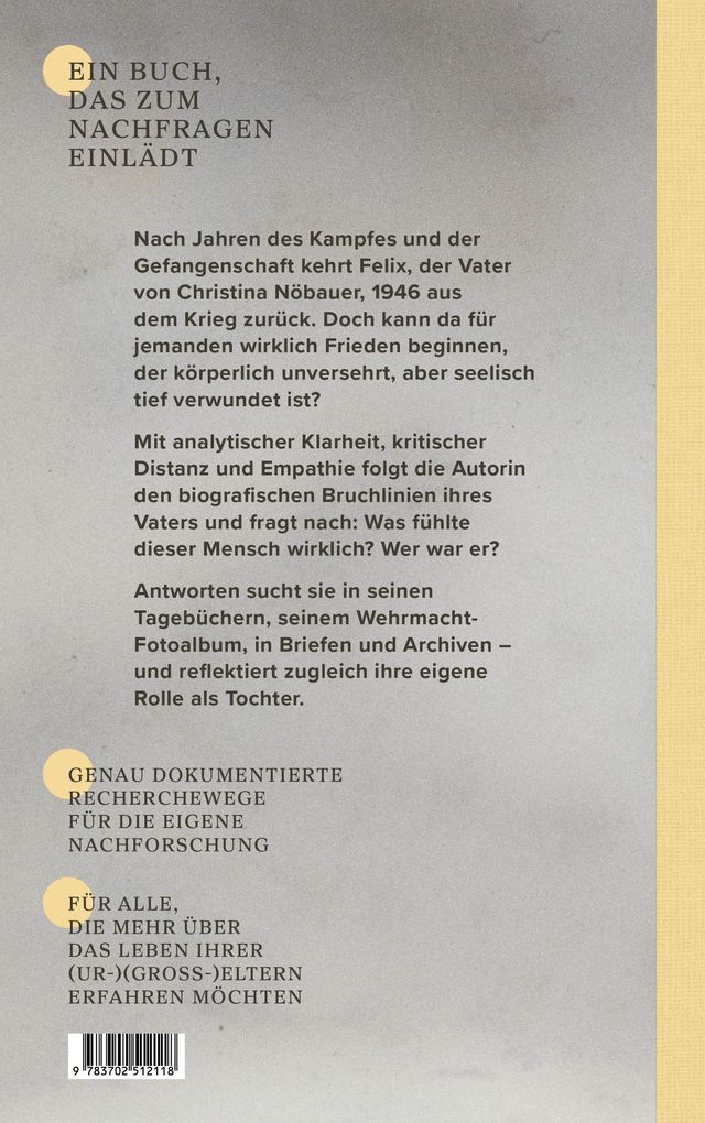 Weitere Ansicht: Versuch über meinen Vater | Christina Nöbauer