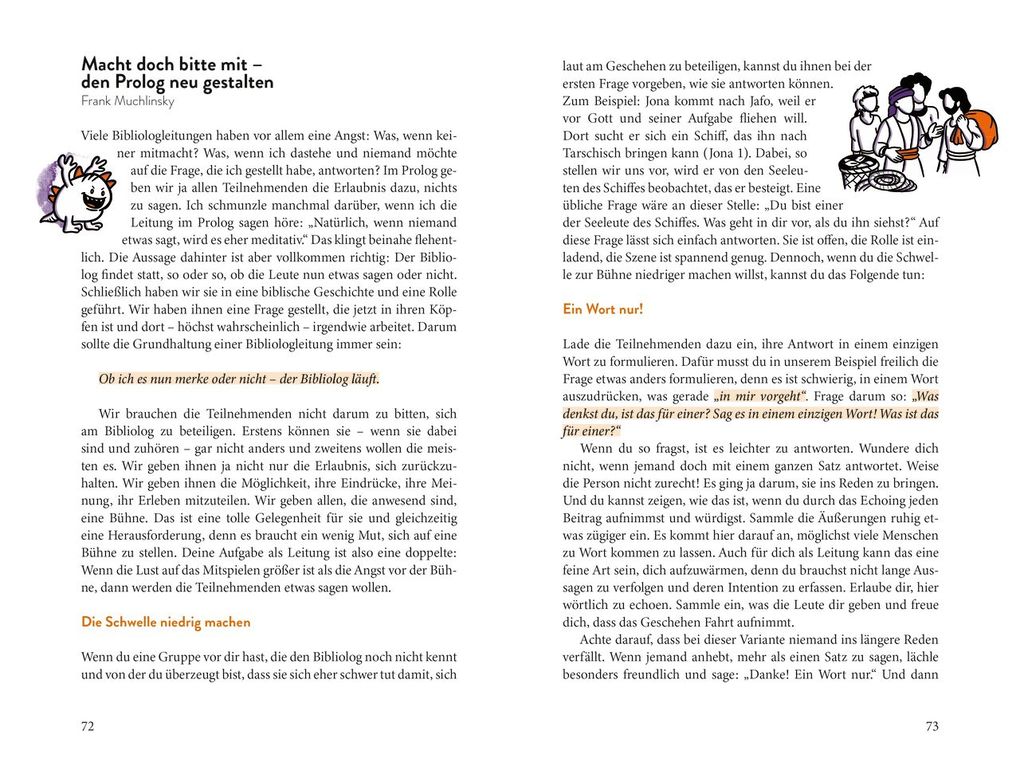 Weitere Ansicht: Praxisbuch Bibliolog | Frank Muchlinsky, Marina Schwabe