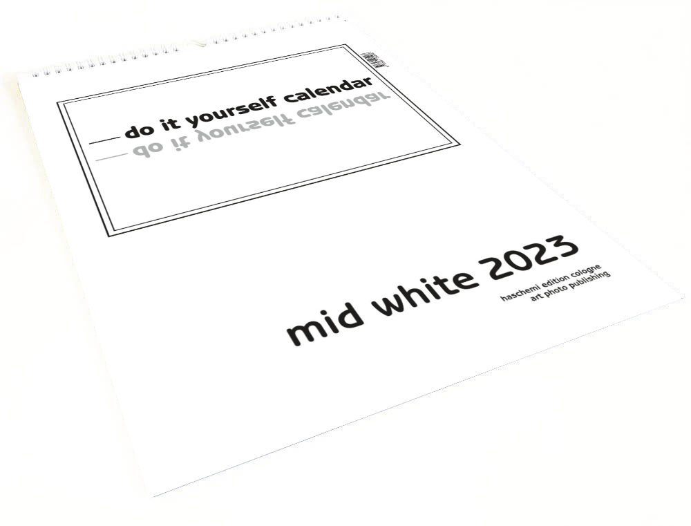 Weitere Ansicht: Mid White 2026 Blanko Mid Format