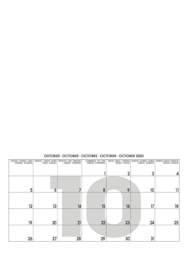 Weitere Ansicht: Mid White 2026 Blanko Mid Format