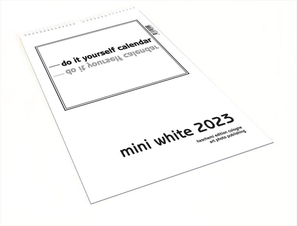 Weitere Ansicht: Mini White 2026 Blanko Mini A4 Format