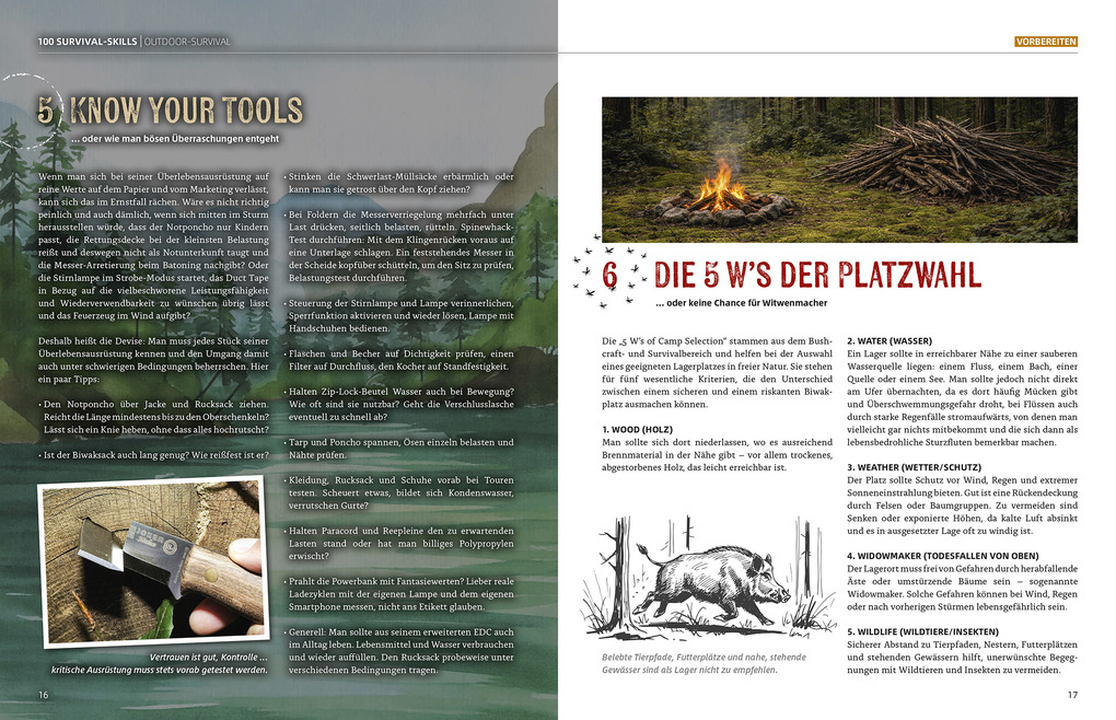 Weitere Ansicht: 100 Survival-Skills | Oliver Lang