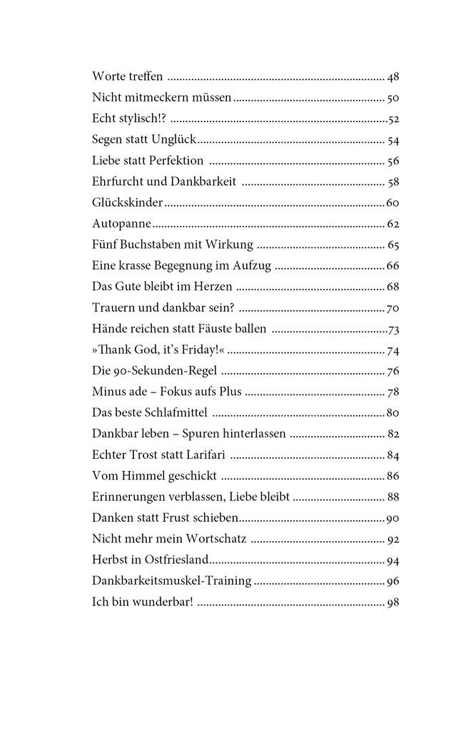 Weitere Ansicht: Die Brille der Dankbarkeit | Sabine Langenbach