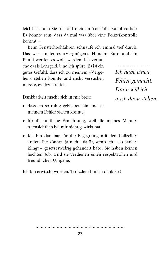 Weitere Ansicht: Die Brille der Dankbarkeit | Sabine Langenbach