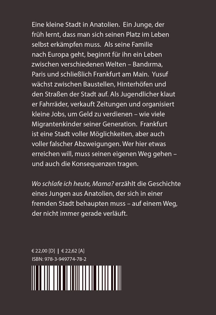 Weitere Ansicht: Wo schlafe ich eigentlich heute, Mama? | Yusuf Tüm