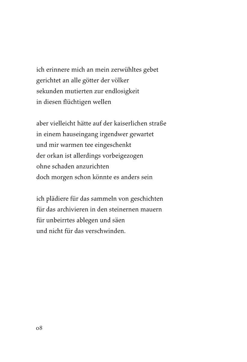 Weitere Ansicht: Ein Windstoß aus Fehlern und Zeit | Tamara Labas