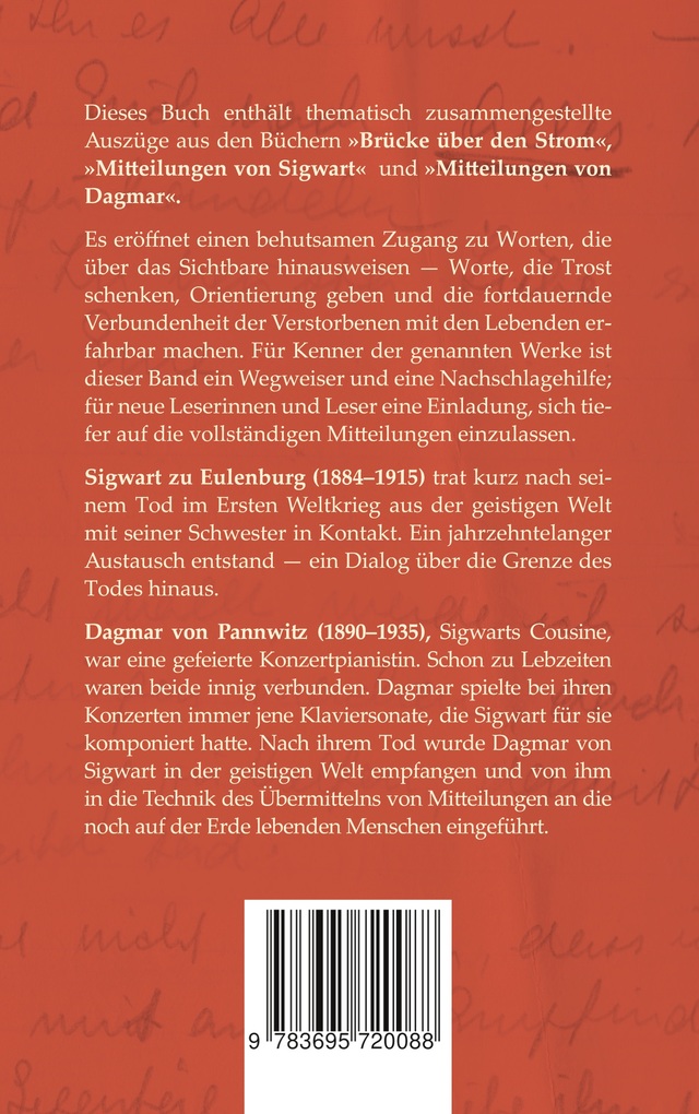 Weitere Ansicht: Mitteilungen von Sigwart und Dagmar