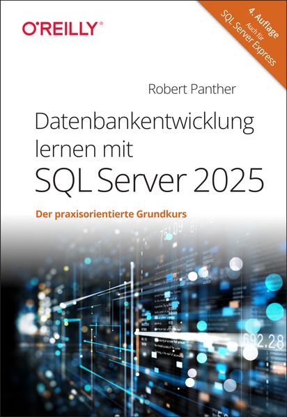 Produktbild: Datenbankentwicklung lernen mit SQL Server 2025 | Robert Panther