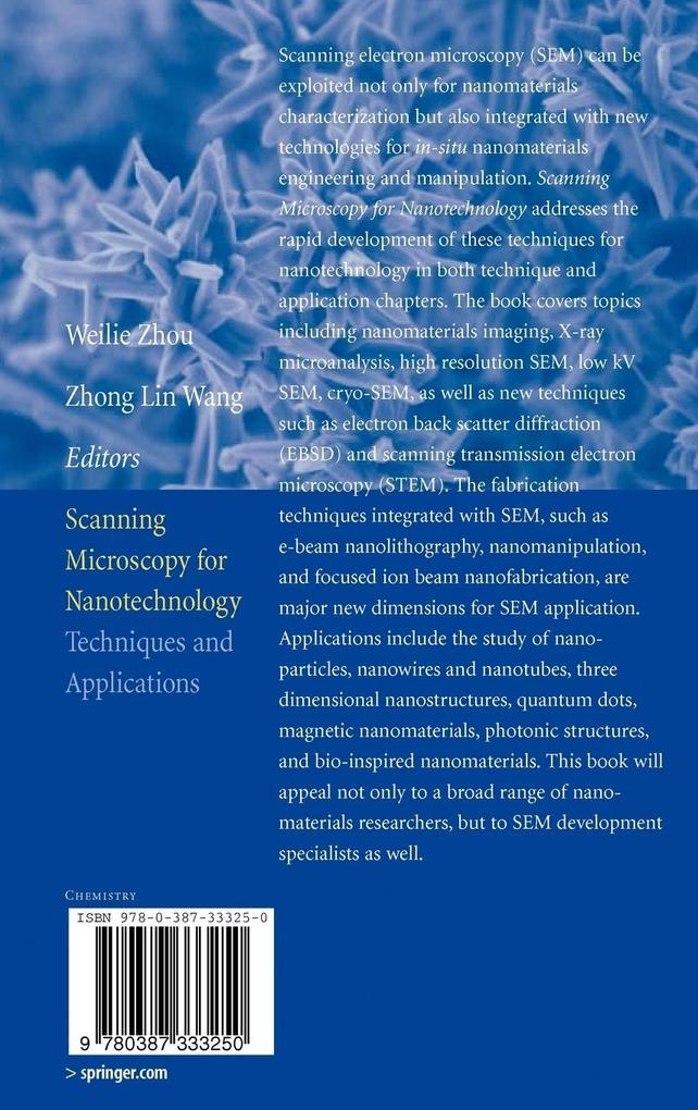 Weitere Ansicht: Scanning Microscopy for Nanotechnology