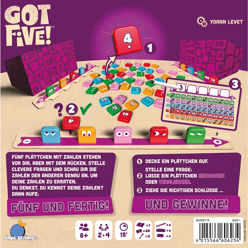 Weitere Ansicht: Blue Orange - Got Five! | Yoann Levet