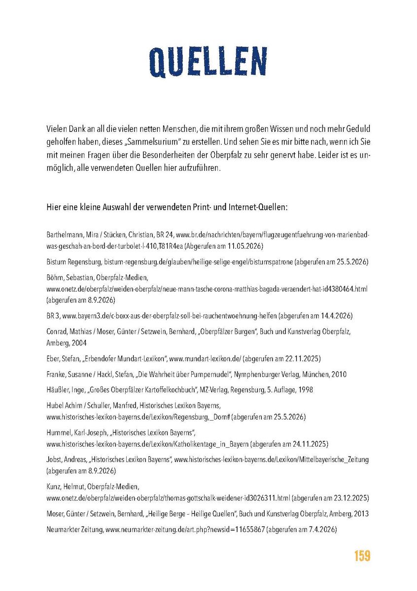 Weitere Ansicht: Oberpfalz Sammelsurium | Wolfgang Benkhardt