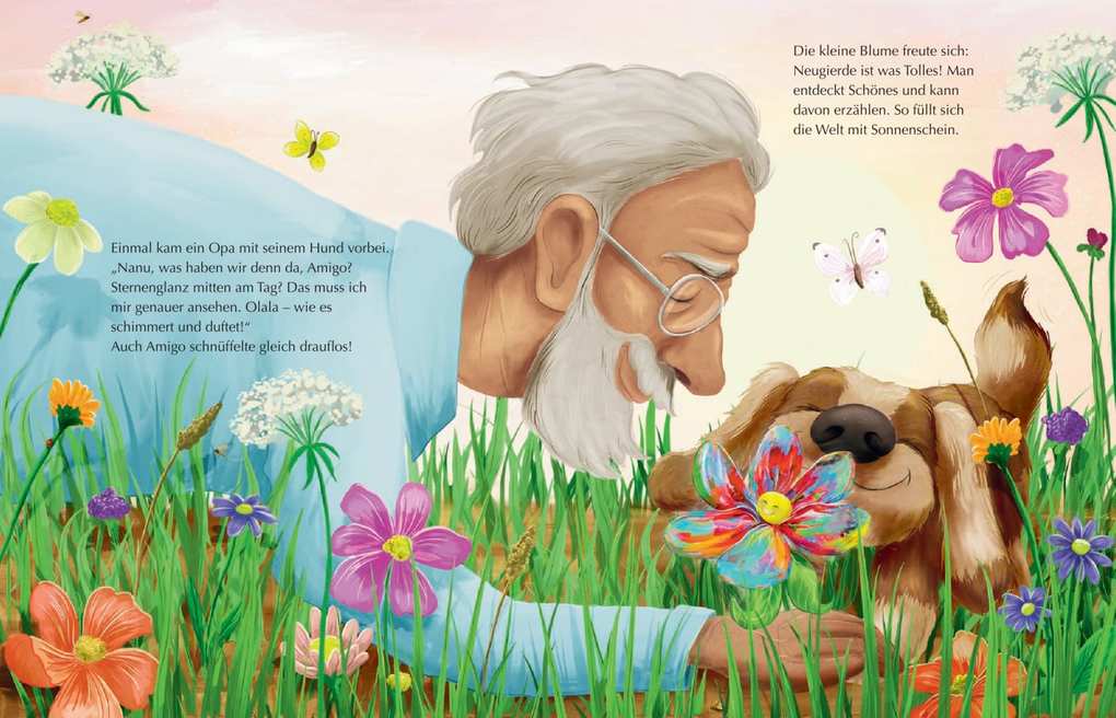 Weitere Ansicht: Die kleine Glitzerblume. Bilderbuch | Heidi Leenen