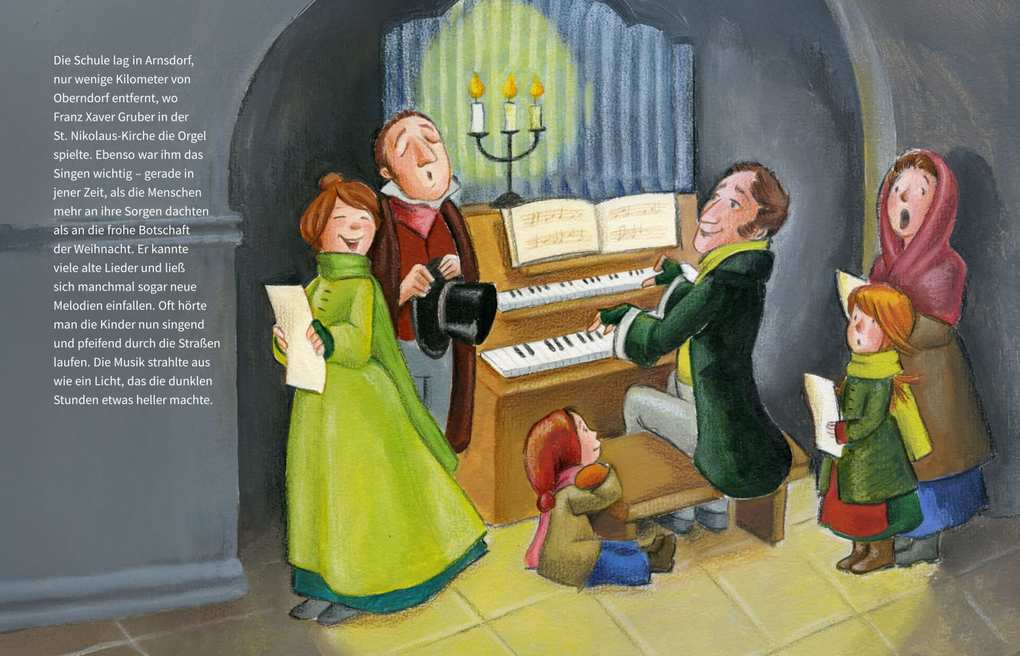 Weitere Ansicht: Stille Nacht, heilige Nacht. Bilderbuch | Susanne Brandt