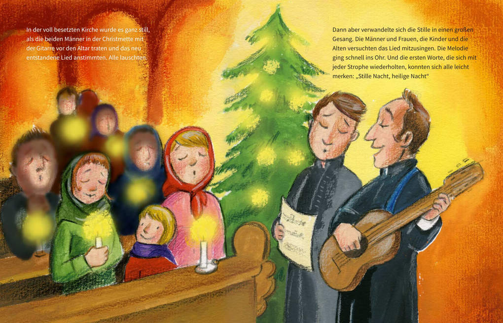 Weitere Ansicht: Stille Nacht, heilige Nacht. Bilderbuch | Susanne Brandt